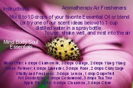 Aromatherapy Air Fresheners