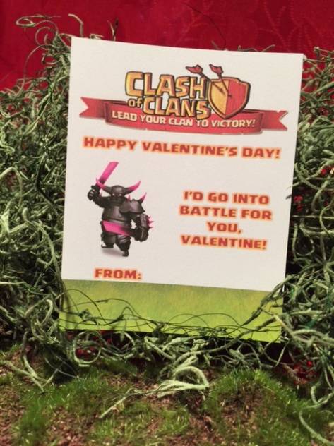Printable Clash of Clans Valentines Day Cards, Clash of Clans, Clash of Clans Party, Clash of Clans Birthday, Clash of Clans Valentine, Clash of Clans Printable, Clash of Clans Party Idea, Clash of Clans Favor, Clash of Clans Birthday Party, #clashofclans#clashofclansparty#clashofclansbirthday#clashofclanspartyideas#clashofclansfavors #Valentine#clashofclansvalentine